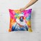 Edge Collections - 18" x 18" - Multicolor - Cockatoo Throw Pillow , Machine Washable - 1 Piece